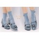 Iris Corolla Frame Square Toe Shoes(Reservation/5 Colours/Full Payment Without Shipping)